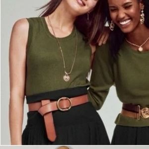 Cabi Twofer pullover tank top #5461